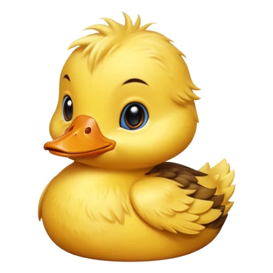 baby duck sticker