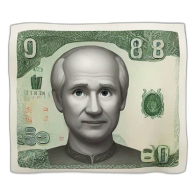 russian ruble sticker