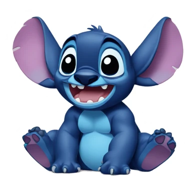 Stitch from LILO & Stitch sticker