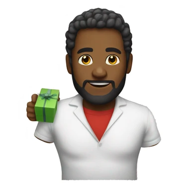 secret santa sticker