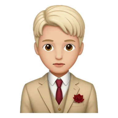 67 brainrot as a fancy person sticker