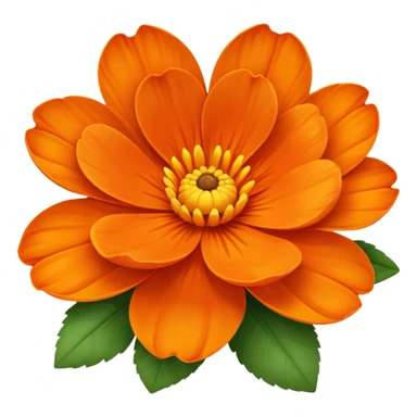 Cempasúchil flower sticker