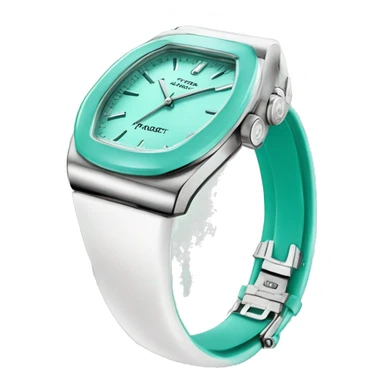 Audamaris Piguet in tiffany color sticker