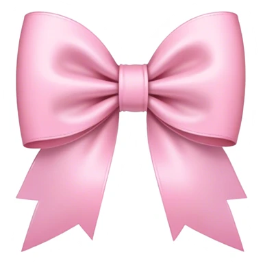 Light pink bows sticker