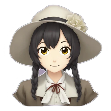 Yosano Akiko Bungo stray dogs sticker