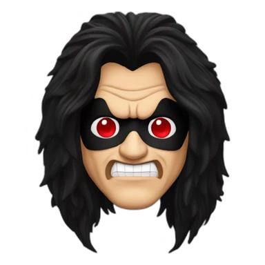 Gene Simmons from KISS sticker