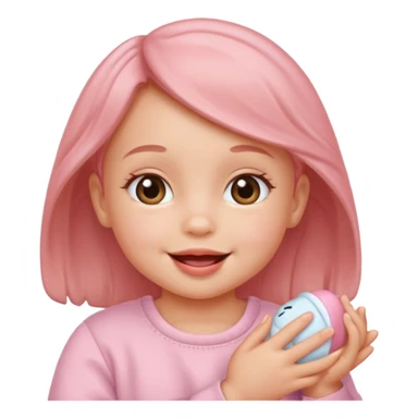 👶🏻🥹💋 sticker