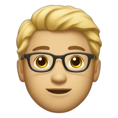 A 13 years ol designer boy face sticker