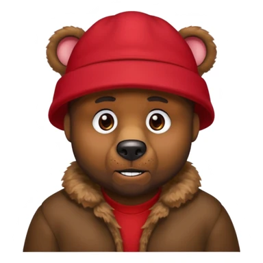 kanye west bear man sticker