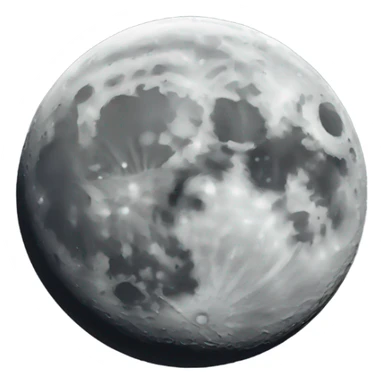 Moon  sticker