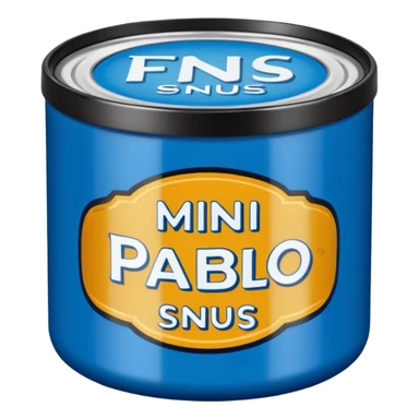 Noooo search mini pablo snus and this sticker