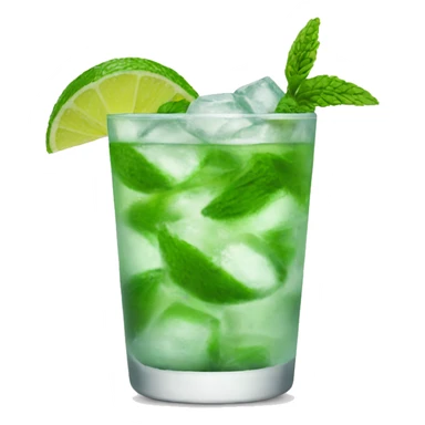 Mojito ice sticker