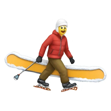 Cape breton snow shoeing sticker