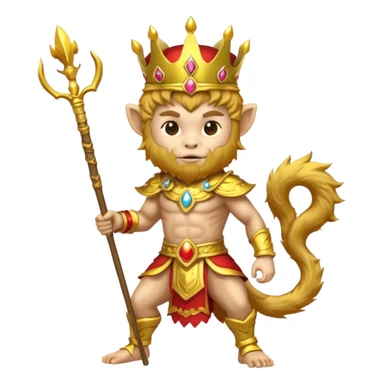 Full body sun wukong sticker