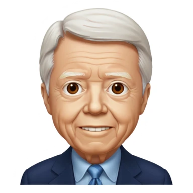Jimmy Carter president sticker