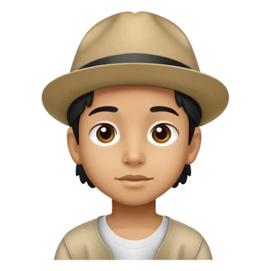 Kid chicano with backwards hat sticker