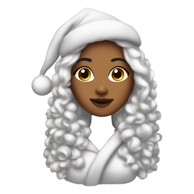 Coquette Christmas sticker