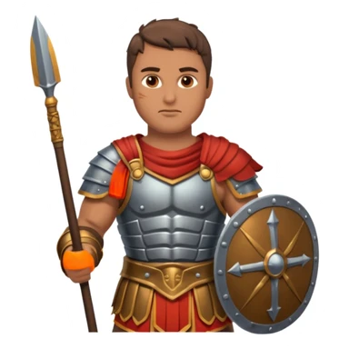 Roman Gladiator spear sticker