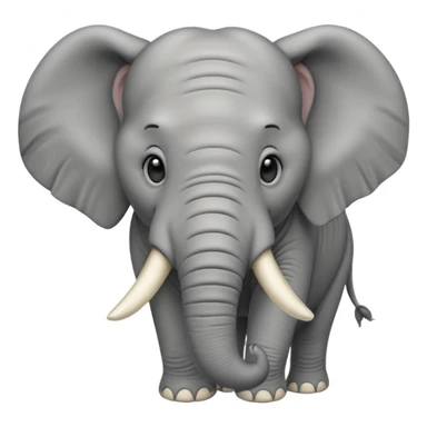 Tina the elephant sticker