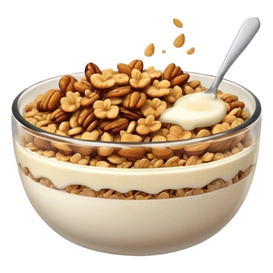 granola breakfast  sticker