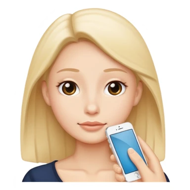 horizontal iphone under the chin sticker