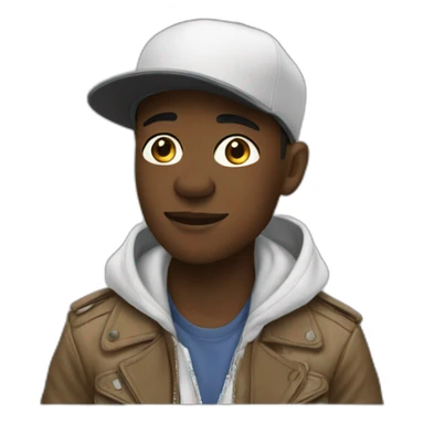 niggas in paris sticker