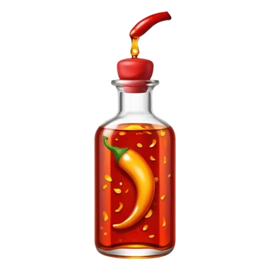 chilli oil sticker