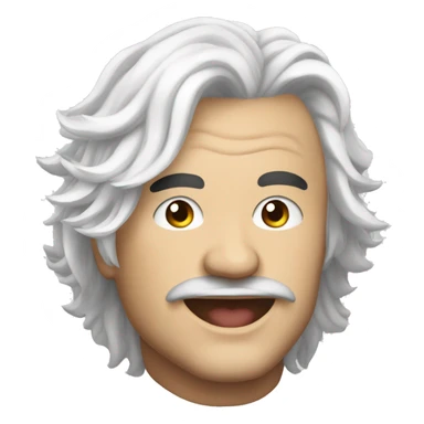 Phillip kirkorov white hair sticker