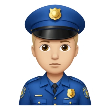 a police officer sticker