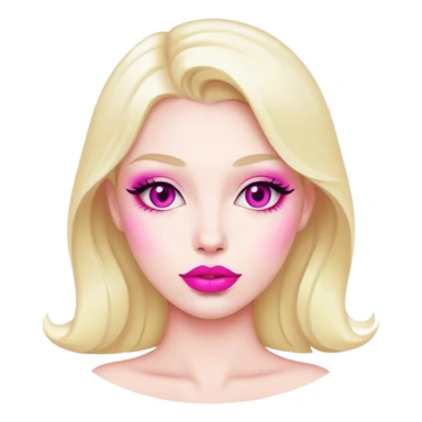 Pink Lipstick  sticker