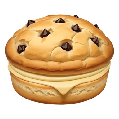 just one scone, with no layers or filling added in the middle. just the plain scone sticker