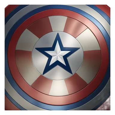 Captain America shield  sticker