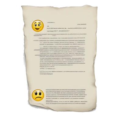 Document being extracted for details sticker