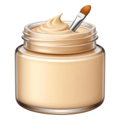 The makeup cream only has a cream form. sticker