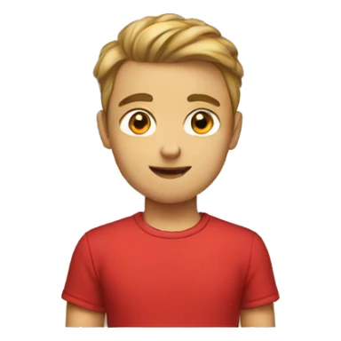 red Tshirt only sticker