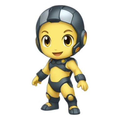 baby cyber pokemon full body sticker