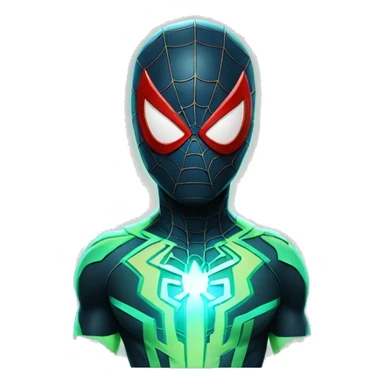 Electro Spiderman sticker