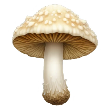Hericium erinaceus mushroom sticker