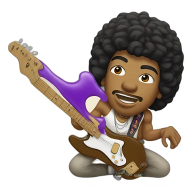 Jimi hendrix sticker