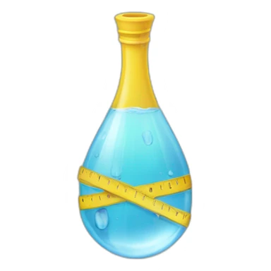 water-and-yellow-ruler sticker