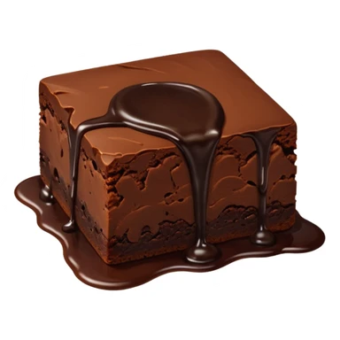 chocolate desert sticker