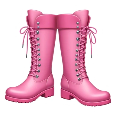 Botas rosas  sticker