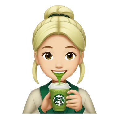 Pilates, Starbucks, matcha sticker