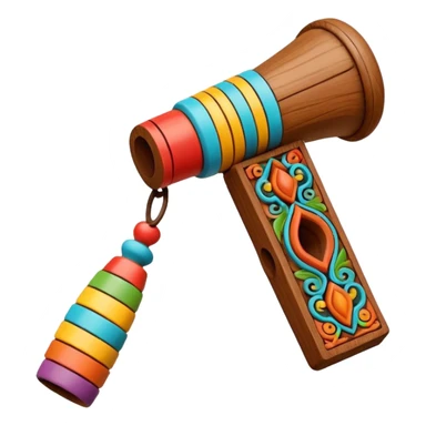 Indian Toy Whistle sticker