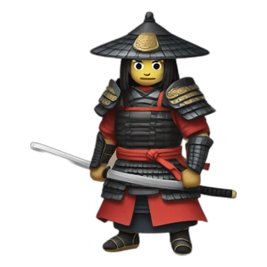 Amidamaru samurai sticker