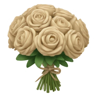 Beige bouquet  sticker