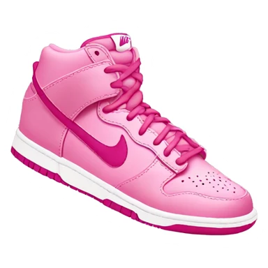 Pink Nike dunks sticker