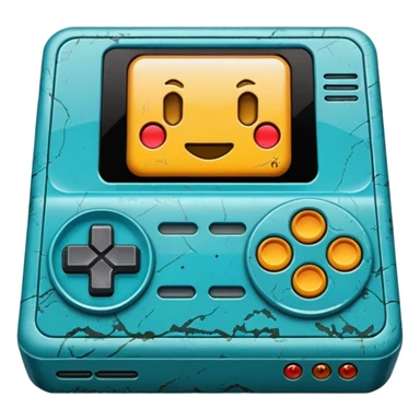 gaming console old sticker