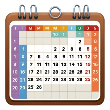 calender sticker