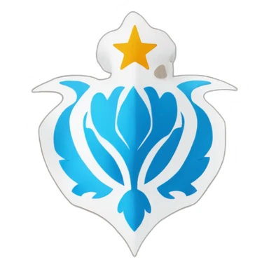 Olympique de marseille logo OM sticker